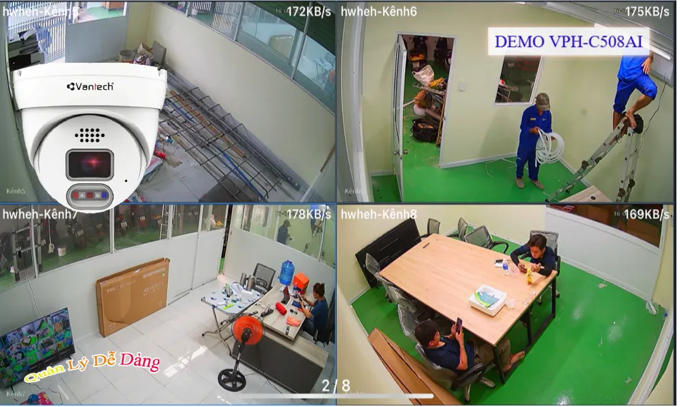 Camera An Ninh VanTech VPH-C508AI Chất Lượng Camera An Ninh VanTech VPH-C508AI Chất Lượng