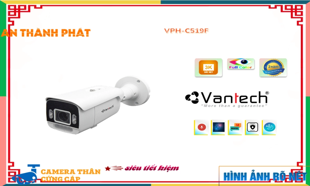 Camera VanTech VPH-C519F,thông số VPH-C519F, HD IP VPH-C519F Giá rẻ,VPH C519F,Chất Lượng VPH-C519F,Giá