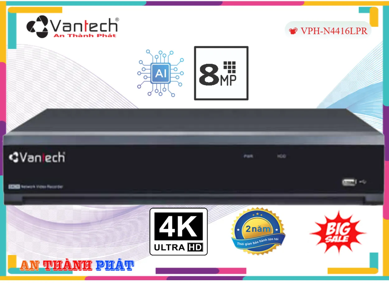 VPH-N4416/16P VanTech Chức Năng Cao Cấp VPH-N4416/16P VanTech Chức Năng Cao Cấp