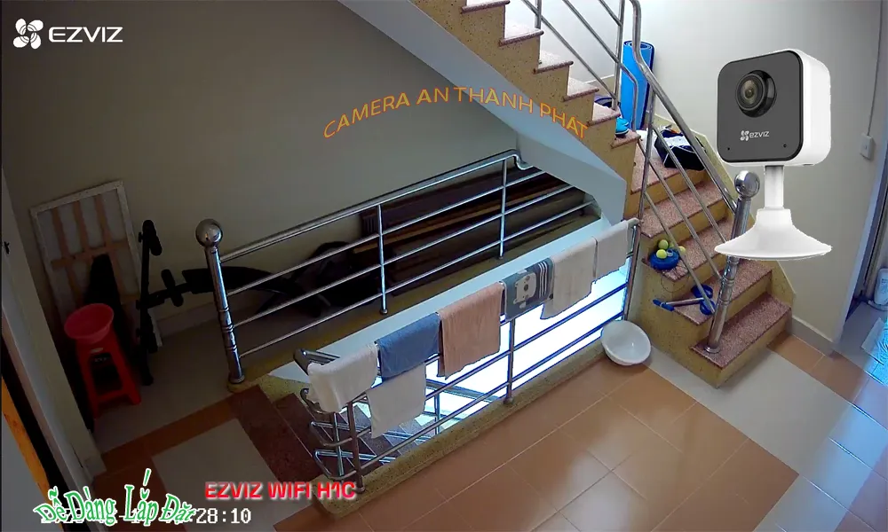 hình ảnh demo ezviz H1C