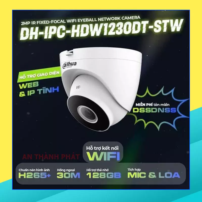 Camera dahua DH-IPC-HDW1230DT-STW