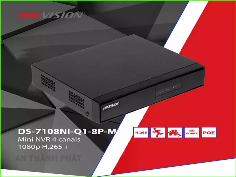 Đầu ghi hình HIKVISION DS 7108NI Q1/M
