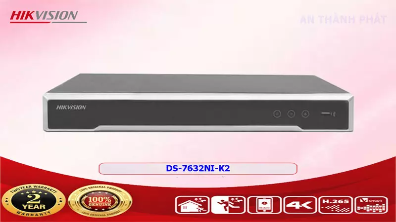 Đầu thu hình IP HIKVISION DS 7632NI K2