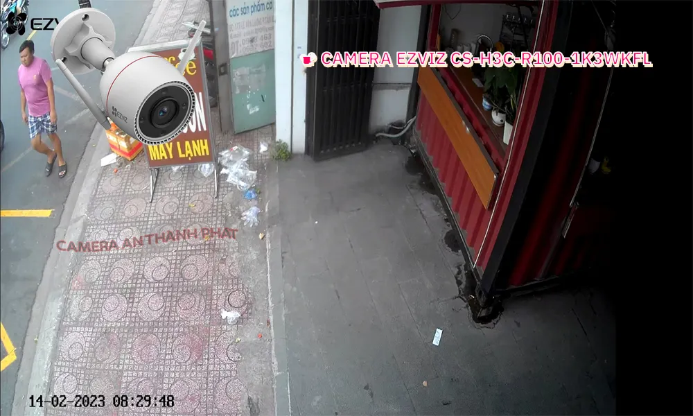 hình demo camera Ezviz CS-H3c-R100-1K3WKFL