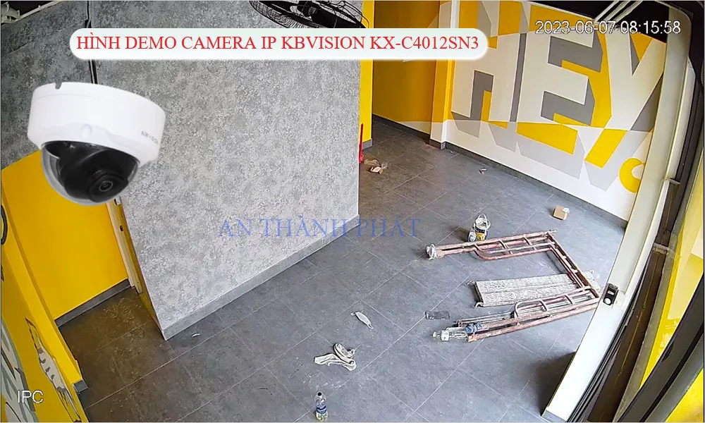 hình demo camera IP Kbvision KX-C4012SN3