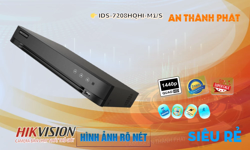 iDS-7208HQHI-M1/S Đầu Ghi Hình Thiết kế Đẹp iDS-7208HQHI-M1/S Đầu Ghi Hình Thiết kế Đẹp