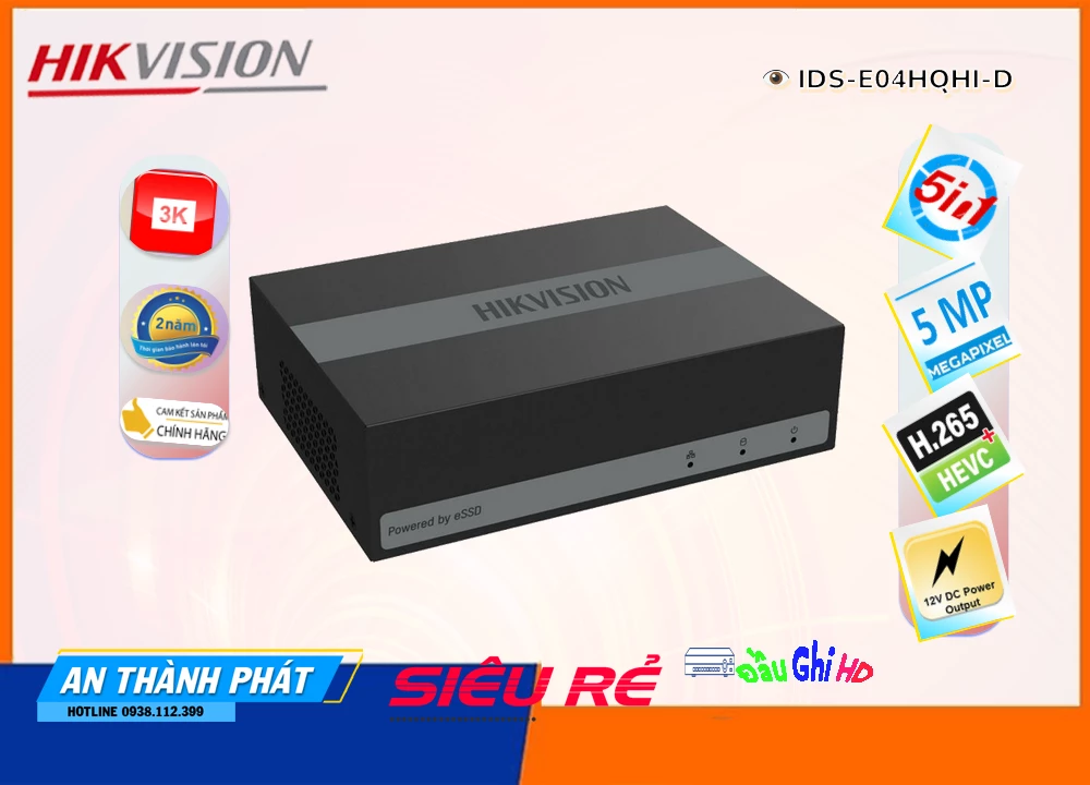 iDS-E04HQHI-D Đầu Ghi Hình Sắc Nét iDS-E04HQHI-D Đầu Ghi Hình Sắc Nét