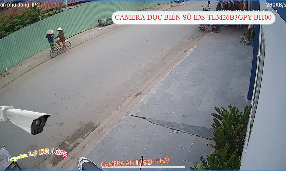Camera Hikvision iDS-TLM26B3GPY-BI100