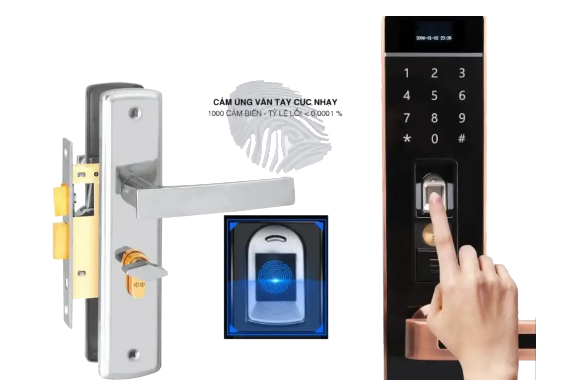 Lắp Khóa Cửa Vân Tay