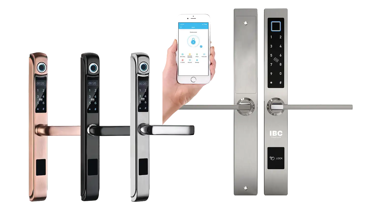 Khóa Cửa Từ Dùng Cho Cửa Nhôm