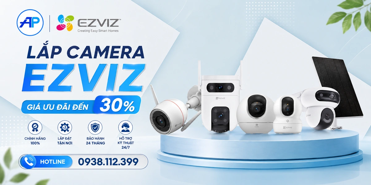 Lắp đặt camera ngoài trời chính hãng