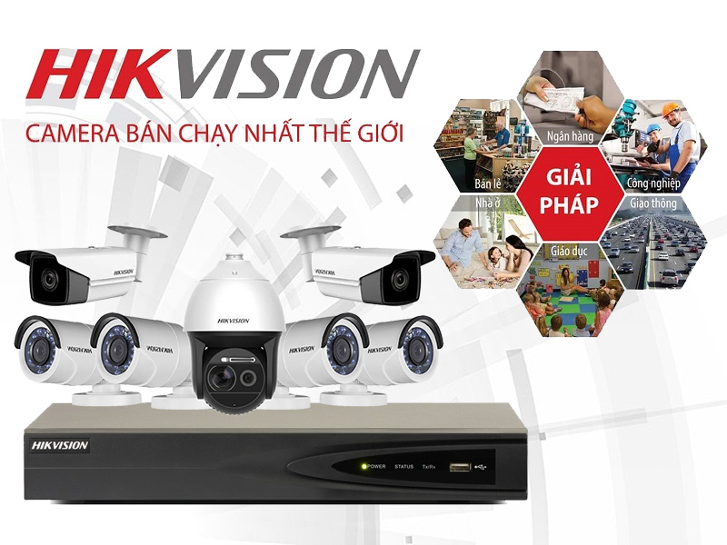 hãng camera hikvision thương hiệu camera nổi tiếng hiện nay, với bảo mật cực kì cao